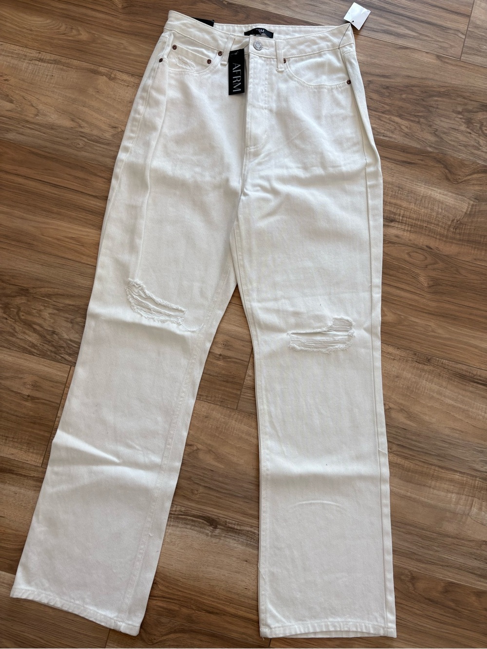 AFRM jeans, new with tags!